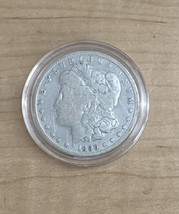 1890-O Morgan .90 Silver Dollar Circulated in Sealed Capsule - £46.72 GBP