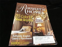 Romantic Homes Magazine September 2004 Designer Showcase:23 Colorful Home Accent - $12.00