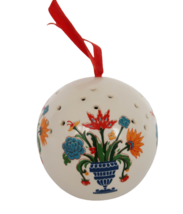 Cute ceramic ball potpourri holder sachet - £9.59 GBP