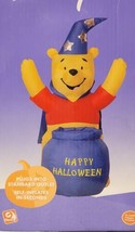 GEMMY Disney 2007 Winnie The Pooh Happy Halloween 4 Foot Indoor Inflatable NOS - £71.93 GBP