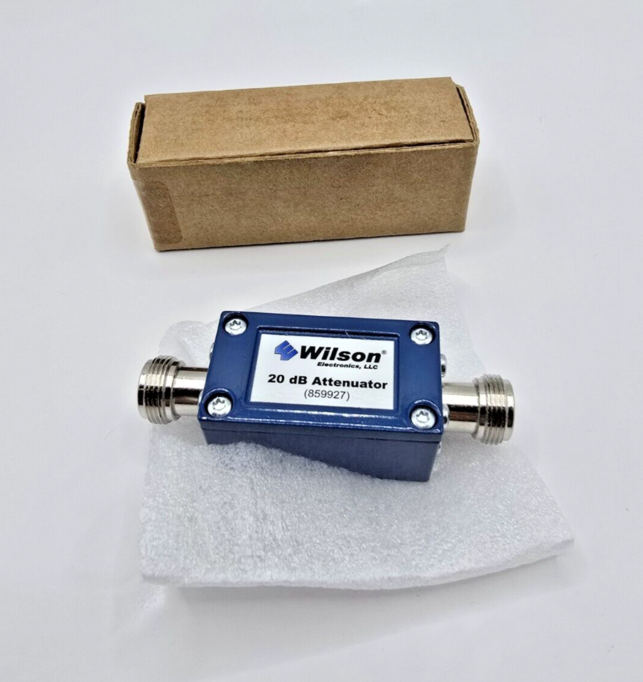 [Wilson 859927] 20dB Cell Signal Attenuator Booster Amp, N-Female Cellul... - $29.95