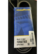 Goodyear Belts 1060765 Serpentine Belt, 6-Rib, 76.5&quot; Length - $159.36 MXN