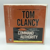 Command Authority By Tom Clancy ~Unabridged Cd&#39;s Audiobook Jack Ryan Novel Euc - £9.56 GBP