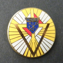 Knights Of Columbus K Of C Lapel Pin Badge 1 Inch - £4.50 GBP