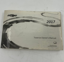 2017 Chevrolet Traverse Owners Manual OEM A02B08010 - $35.99