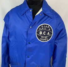 Vintage Illinois Jacket 1979-80 Champs 70s 80s Don Alleson Mens Medium USA - $59.99