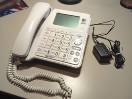 VINTAGE AT&amp;T CL4939 Corded Telephone Digital Answering System w Speakerp... - £7.96 GBP
