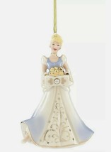 Lenox Disney Princess Cinderella Figurine Ornament Gemmed Gift Box Chris... - $79.20