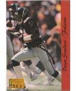 DEION SANDERS 1993 CLASSIC PRO LINE LIVE # 7 - $2.35 CAD