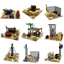 Desert Military Setting Scene Custom building blocks Toys Gift for Kids - £10.30 GBP+