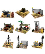 Desert Military Setting Scene Custom building blocks Toys Gift for Kids - £10.30 GBP+