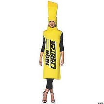 Highlighter Costume Adult Yellow Tunic Halloween Party Funny One Size GC... - £55.02 GBP