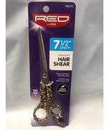 RED by KISS 7.5&quot; STRAIGHT HAIR SHEAR HSC75 SHARP STAINLESS SMOOTH EDGE - $5.41 CAD
