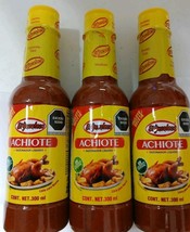 El Yucateco Annatto Seasoning ( Achiote ) 3 Bottles Of 300ml Ea - Free S... - $21.77