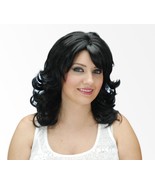 Olivia Black Curly Bob Shoulder Length Wig FTM Crossdresser transgender - $48.48 CAD