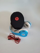 Beats by Dr. Dre Solo HD Over the Ear Headphones Blue Used (For Parts) - £17.09 GBP