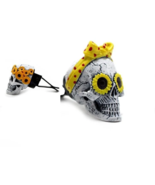 Skull Head with flowers Air Freshener with Vent Clip - £2.34 GBP