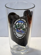 Adirondack Brewing Co. 2-Sided Logo Beer Pint Glass 16oz Lake Placid 5 7... - $18.65
