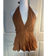 Shein Top Womens Tie Backless Halter, Size Large - NEW! - $7.49