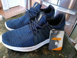 AVIA Enduropro Comfort Lite Blue Black Men Athletic Sneakers Size 8 NEW - £21.50 GBP