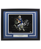Peyton Manning Signed Framed Indianapolis Colts 11x14 Spotlight Photo Fa... - £344.89 GBP