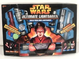 Star Wars Build Your Own Ultimate Lightsaber Hasbro 2005 Incomplete - $124.33