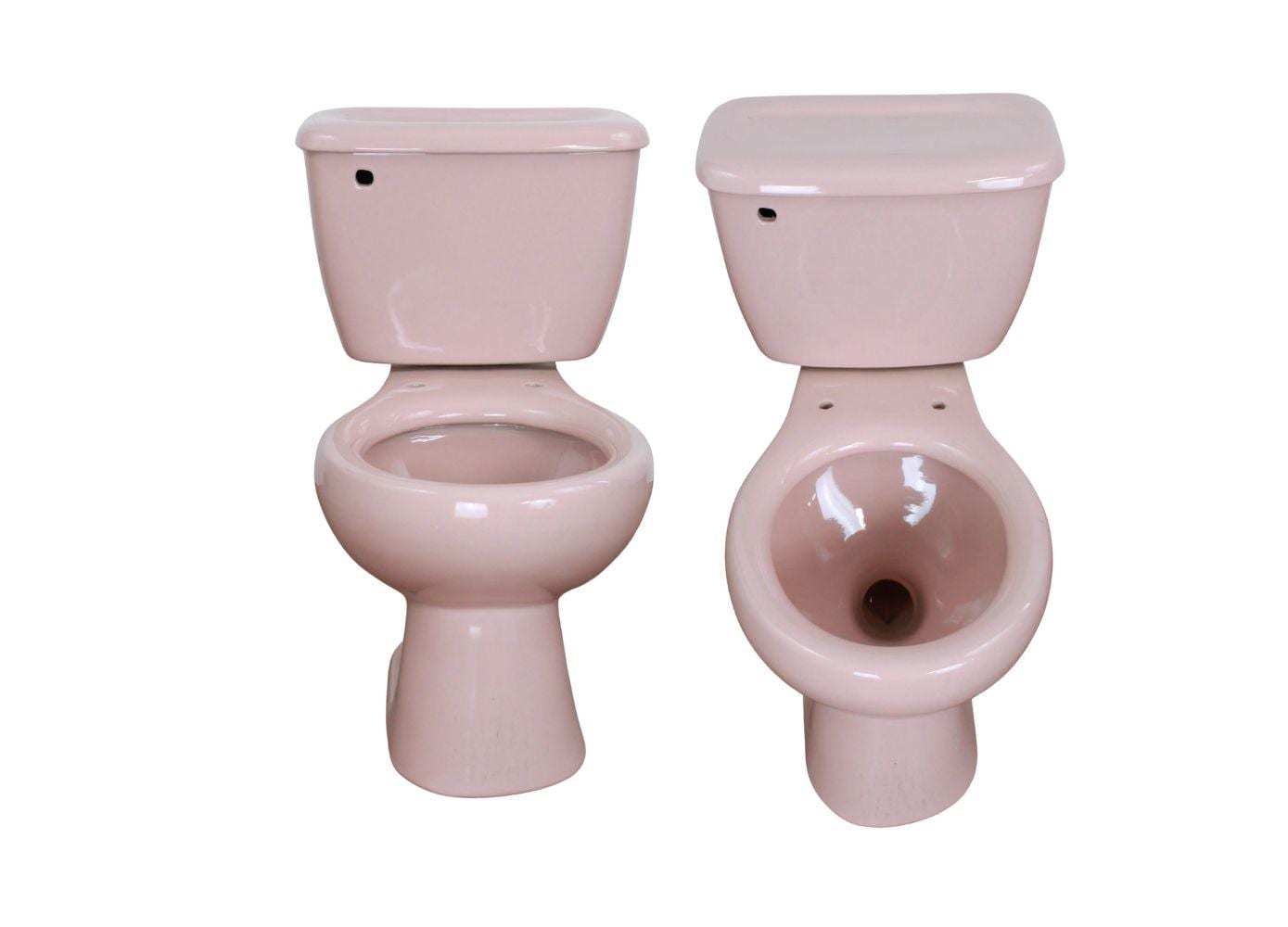 Mexican Talavera Ceramic Toilet Hand Painted  - Pink Light - - $799.00