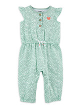 Child of Mine Baby Girls One Piece Jumpsuit Mint Green Size 12 Months - £19.97 GBP