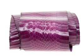 Real Snake Skin Belly Hide Leather Pelt Snakeskin Craft Supply Glossy Pu... - $15.19+