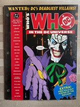 DCs WHO&#39;s WHO WANTED: DC&#39;s Deadliest Villians in the DC Universe Sealed ... - £11.79 GBP