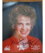Color 8x10 Norma Jean Show Place Tennessee Autographed Souvineer 2000 - $8.21 CAD