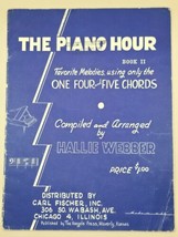 THE PIANO HOUR-BOOK II- By Hallie Webber-Carl Fischer Inc-Favorite Melod... - £11.74 GBP