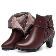 Brand Spring Autumn Boots Rhinestone Bow Women Fashion Boots New Warm Winter Sho - £62.26 GBP