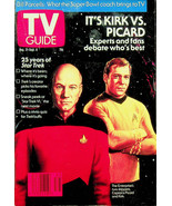 TV Guide:  Aug 31- Sep 6, 1991 - ISSN 0039-8543 - &quot;Kirk vs. Picard&quot; - Pr... - £7.49 GBP