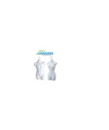 Male + Female Hanging Torso Form (White) - €29,53 EUR