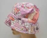 Liberty of London For Target Floral Beach Sun Bucket Hat Pink Flowers Wo... - $19.70