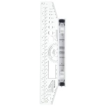 Westcott 12&quot; Rolling Ruler, Clear - £22.37 GBP