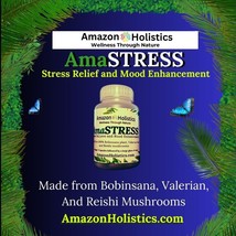 AmaSTRESS: Amazon Herbal Stress and Anxiety Relief - Bobinsana, Valeria, Reishi - £22.11 GBP