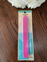 2-Pack Pro Double Sided Manicure Nail File Emery Files Salon Boards New In Pkg - $1.99