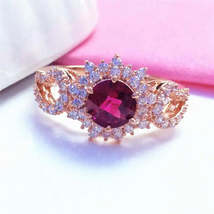 14K gold plated zircon engagement ring, diamonds, and designer rings. - $39.06