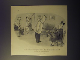 1953 Cartoon by William Steig - I&#39;ve told you a thousand times - £14.54 GBP