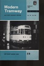 MODERN TRAMWAY MAGAZINE - VOL 28 - No.326 - February 1964 - $94.95 MXN
