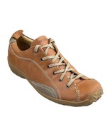 SKECHERS COLLECTION Shoes Tan Leather Sneaker Mens  6 1/2M VIntage - £17.95 GBP