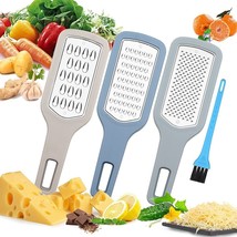 Cheese Grater with Handle, Parmesan Cheese Grater Handheld, Graters for Kitchen - £11.33 GBP