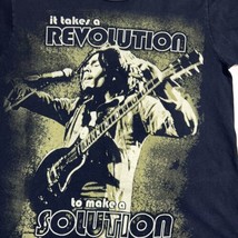 VINTAGE T SHIRT Zion Rootswear Bob Marley It Takes A Revolution L  2008 Reggae - £19.84 GBP