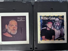 Willie Nelson Leon Russell Kris Kristofferson Two 8 track tape untested - £7.86 GBP