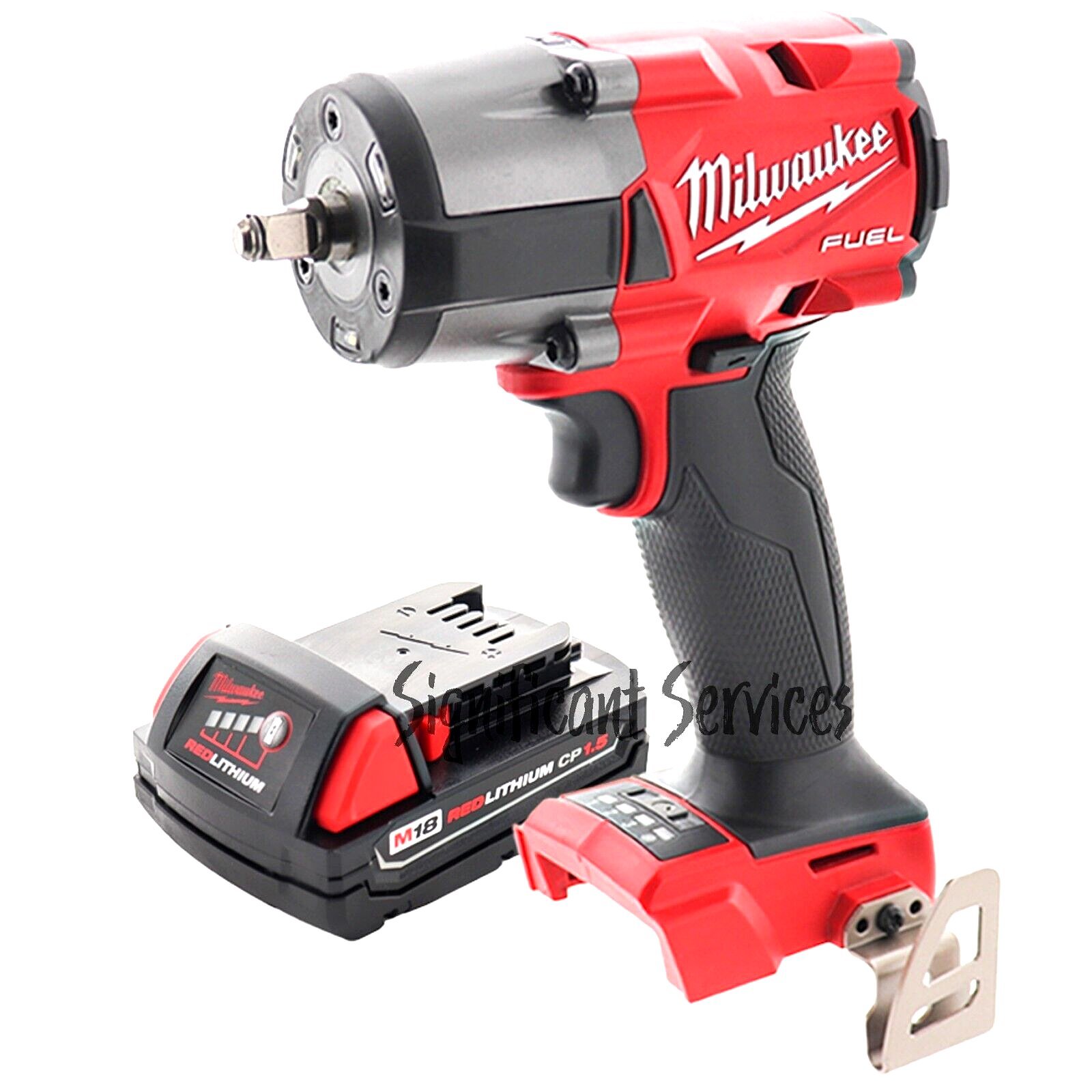 Milwaukee 2960-20 M18 18V FUEL 3/8&quot; Cordless Mid Torque Impact Wrench 1.... - $259.99