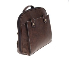 Artisan Crafted Leather Look Designer Handbag Backpack/Shoulder Bag (Dar... - £66.88 GBP