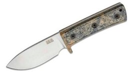 ADK Keene Valley Hunter Fixed Blade Knife Flat Ground w Sheath - $104.50