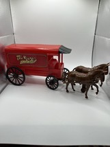 Kroger Grocery Store 100th Anniversary Toy Horse &amp; Stagecoach Horse Bugg... - $18.69